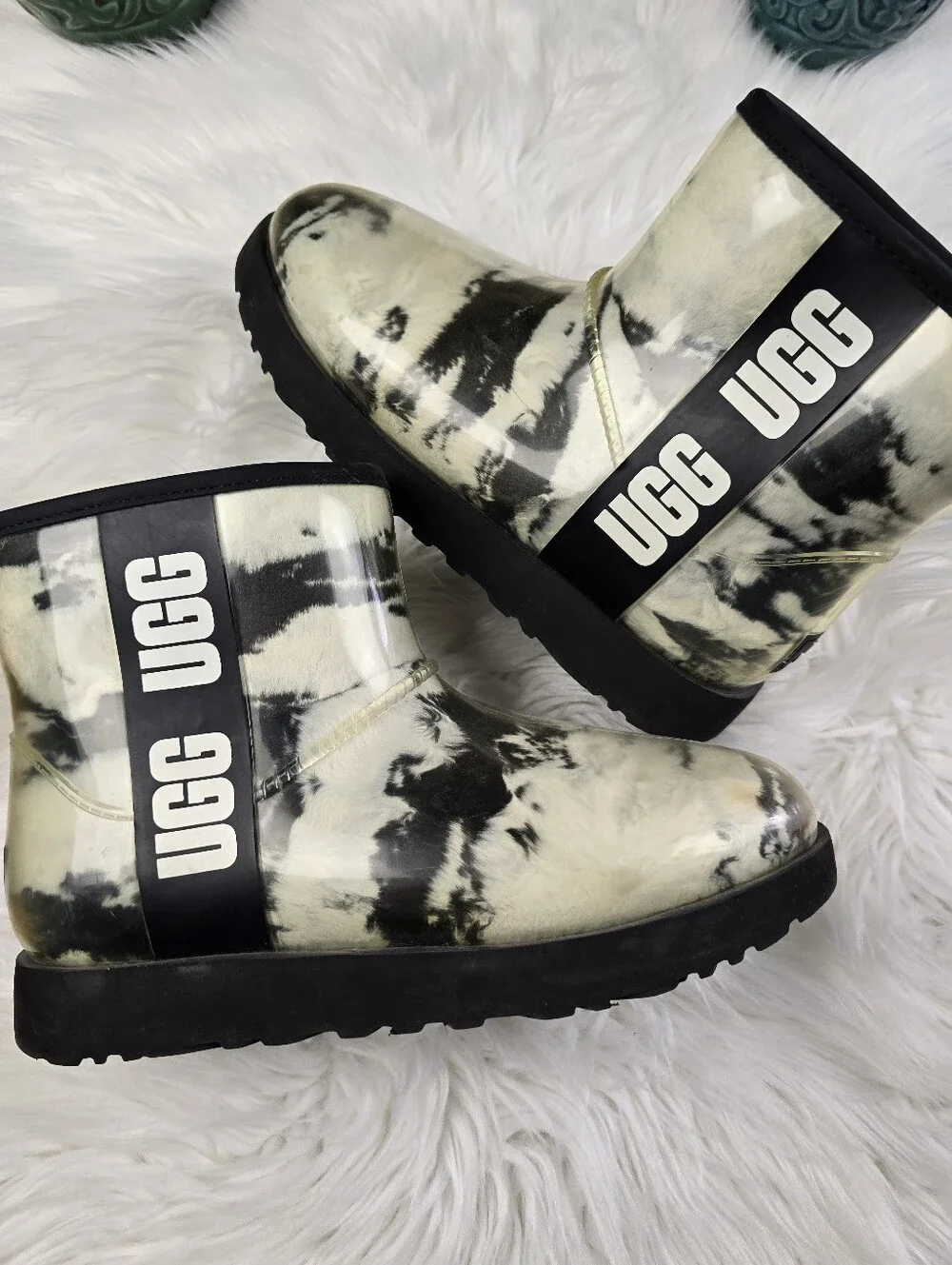 UGG clear boot